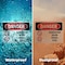 Signmission Generator Room Diesel Fuel, 10 in W x Rectangle, Vinyl Decal OS-2PACK-DS-D-710-L-2207 - alternate 3